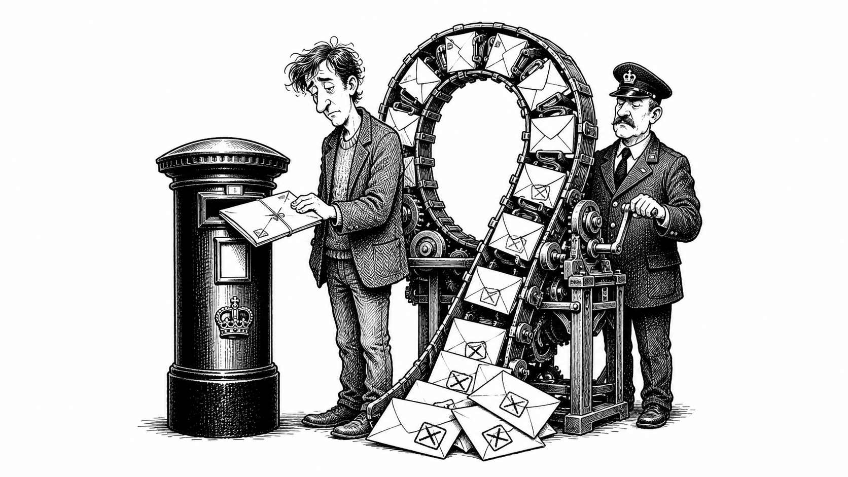 Before the Internet, the Postman Was the Algorithm
