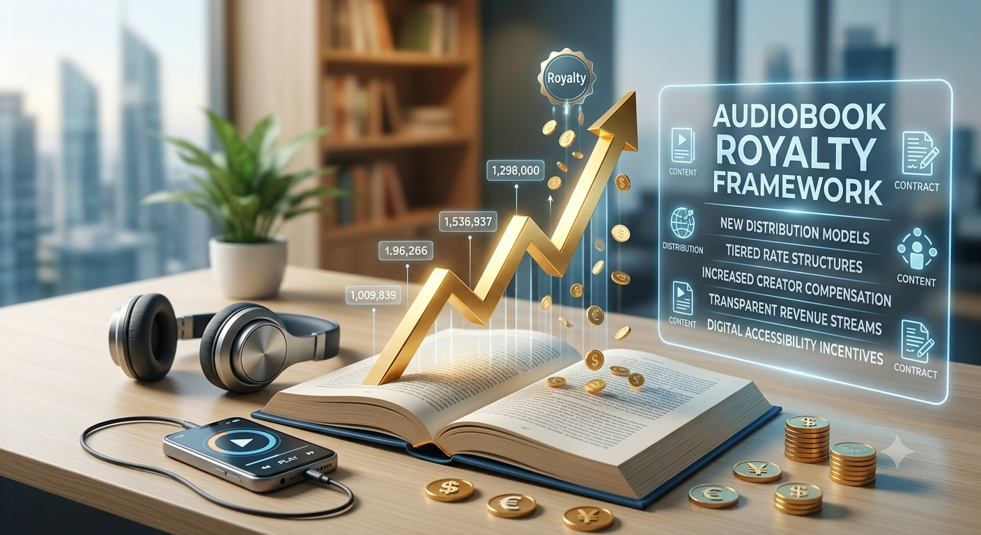 Audible Just Rewrote Audiobook Royalties. Here’s What the New Maths Actually Pays.