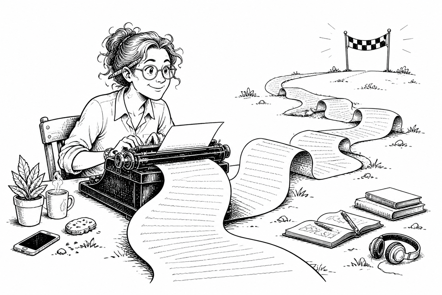 How Do You Get Through a First Draft?
